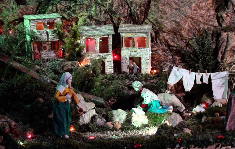 Un peu d'Italie dans la crèche