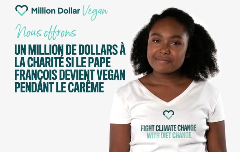 Carême : un défi vegan pour le pape ?