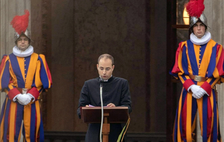 L'aumônier de la Garde suisse termine son service