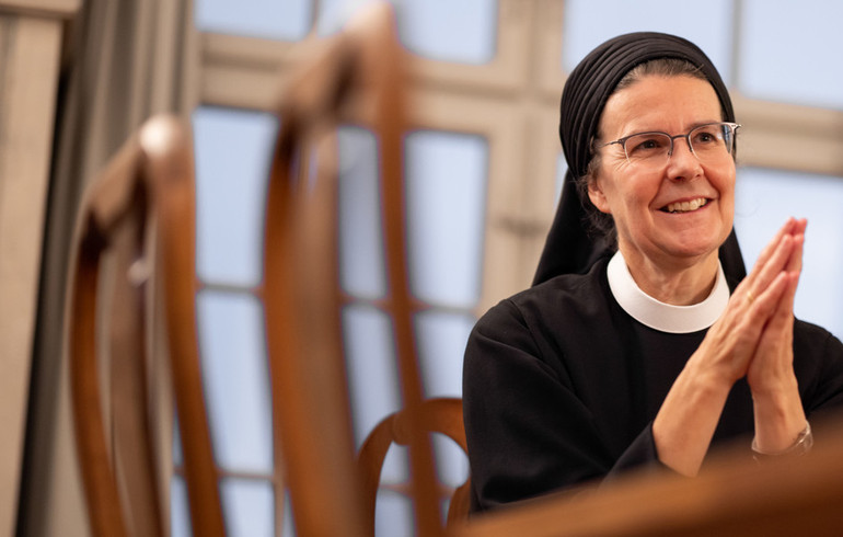 La première femme à prêcher à Einsiedeln