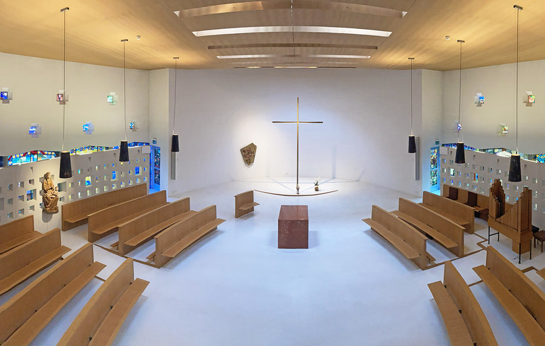 Messe radio-TV à la chapelle de La Pelouse à Bex (VD)