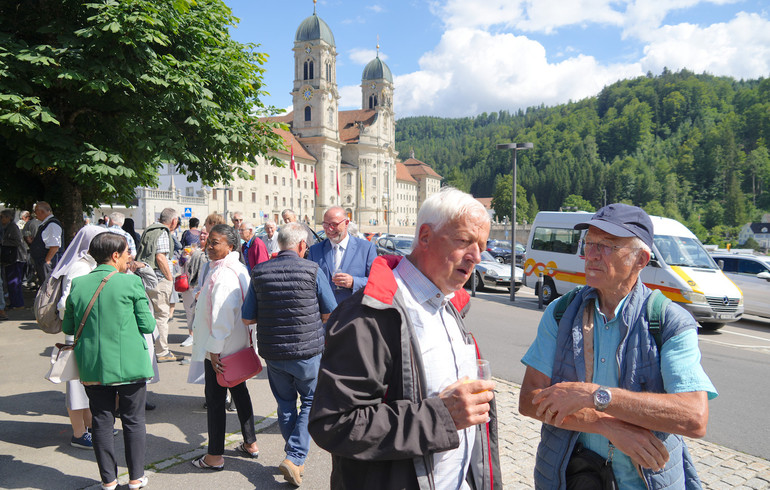 Pèlerinage à Einsiedeln avec Mgr Denis Theurillat
